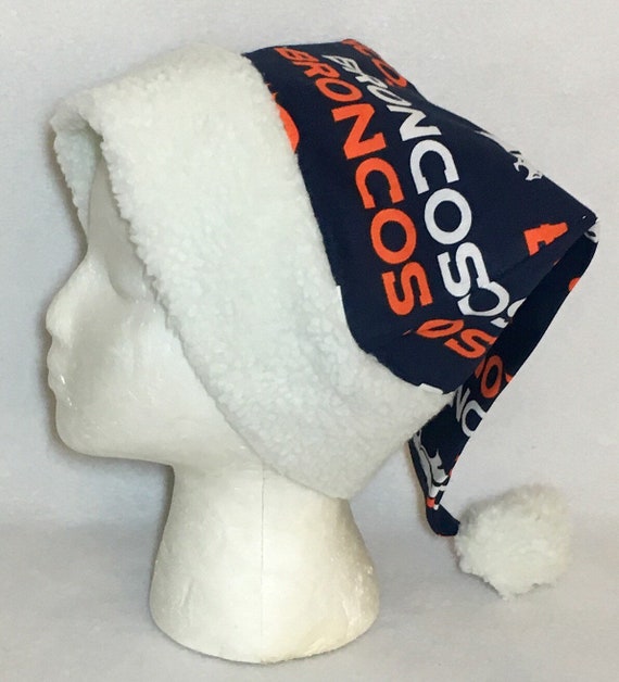 denver broncos santa hat