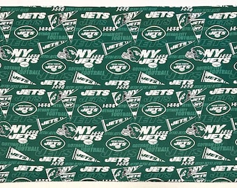1 juego de fundas de almohada de algodón de los New York Jets