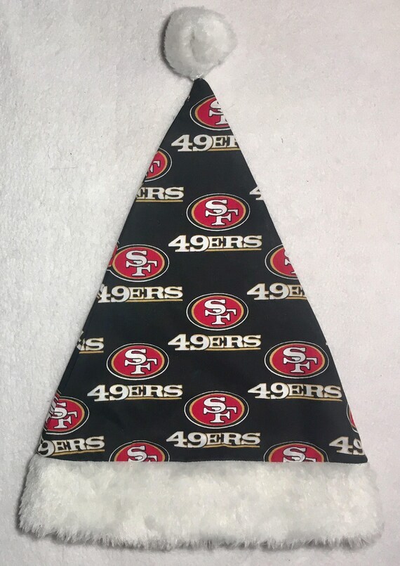 San Francisco 49ers Santa Hat | Etsy