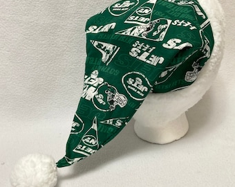 Gorro de Papai Noel tamanho adulto do NY Jets