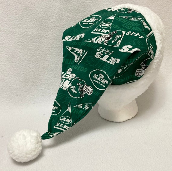 Jets santa sales hat