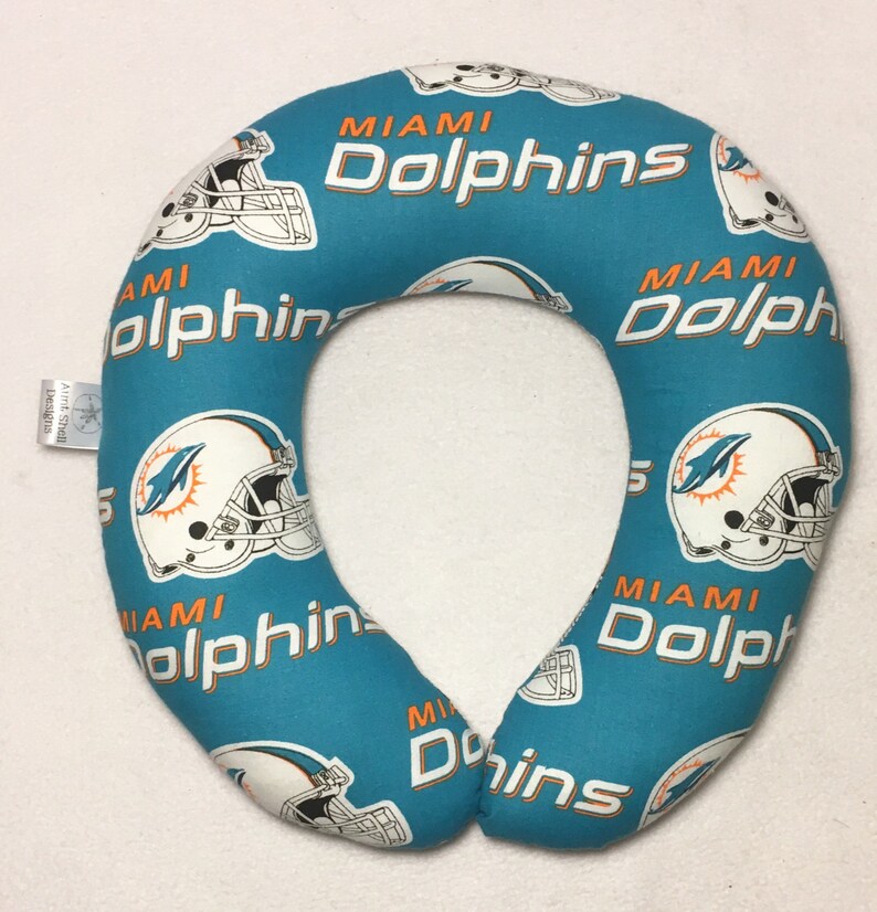 Miami Dolphins Travel/neck Pillow Etsy