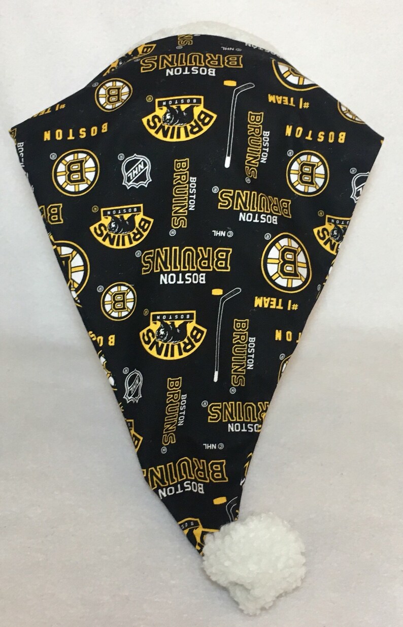 boston bruins santa hat