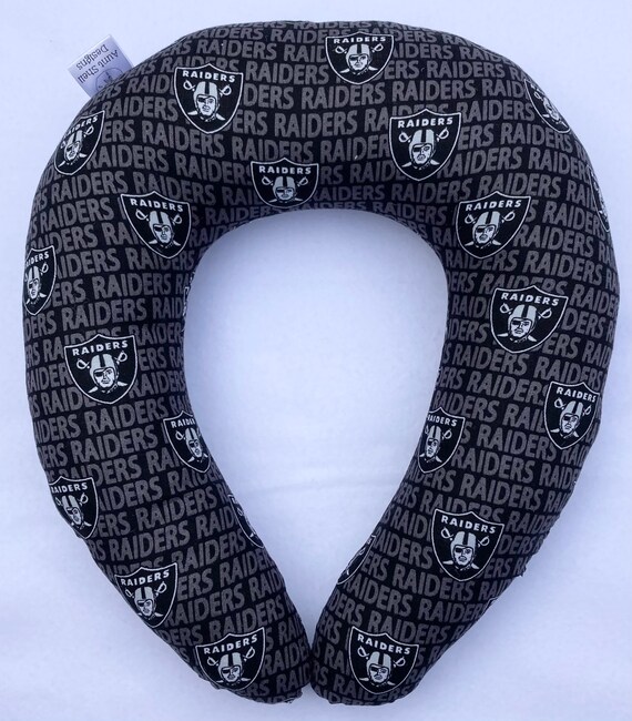 Raiders Adult Size Travel Neck Pillow