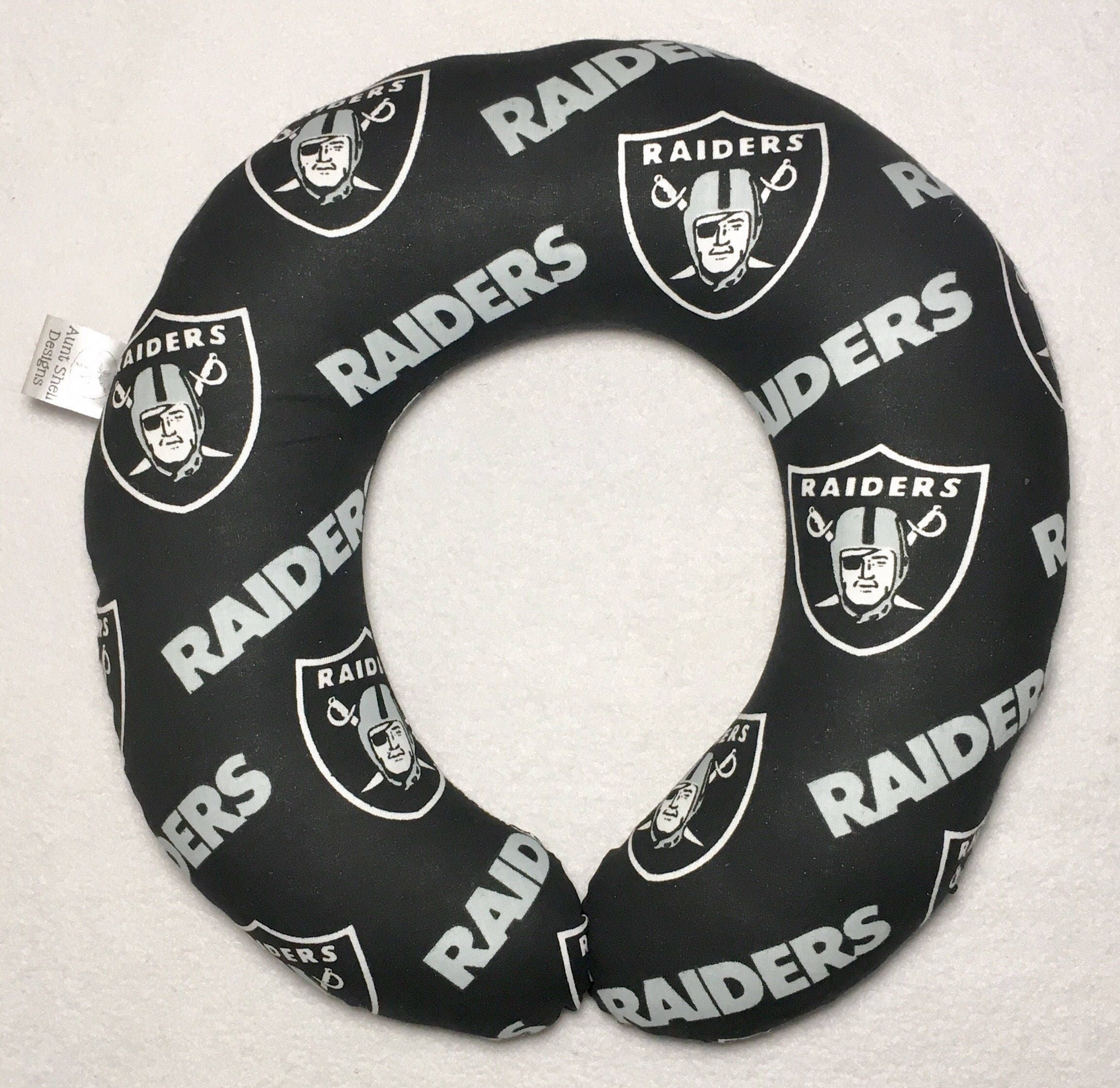 Oakland Raiders Travel Neck Pillow