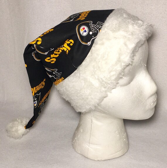 pittsburgh steelers santa hat