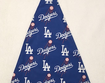 LA Dodgers- Adult Santa Hat
