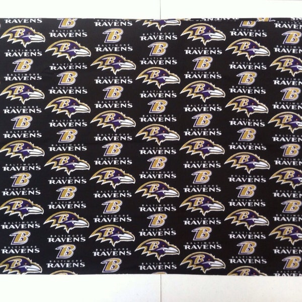 1 Set- Baltimore Ravens- Pillowcases