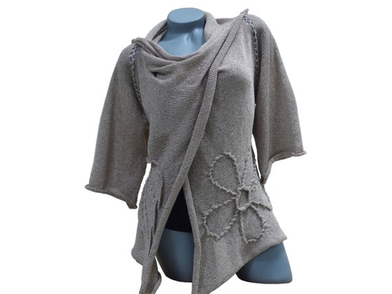 long cardigan wrap