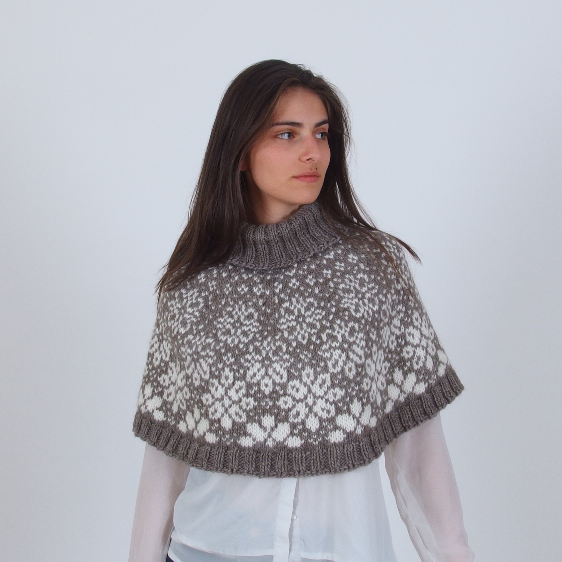 Nordic Poncho - Etsy Australia