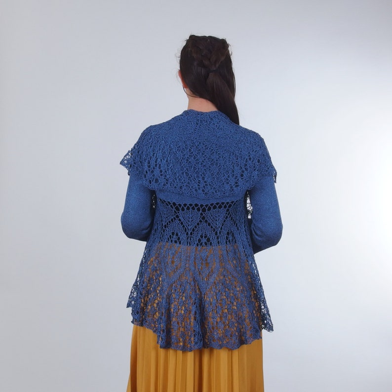 Lacey Handmade Knitted Cardigan