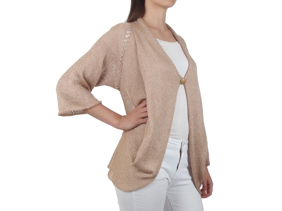 One button wrap cardigan online
