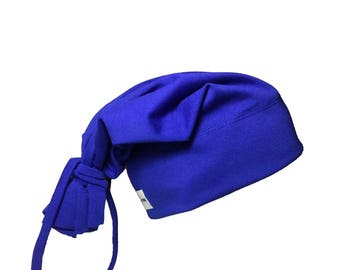 BONNET TIE DAVINAIRE Bleu roi