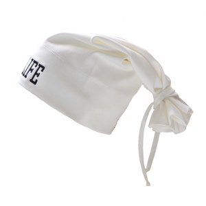 Gorro blanco con lazo Thug Life