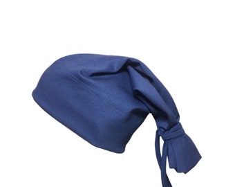 Yale Blue Tie Beanie