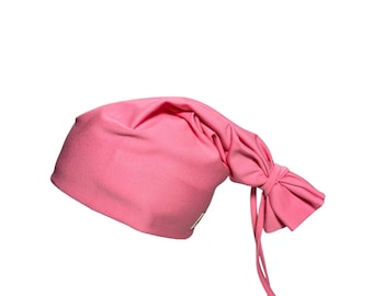 Pink Tie Beanie