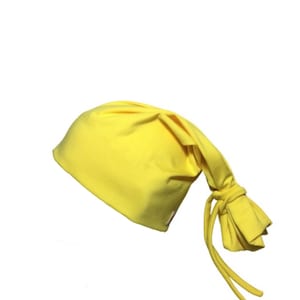 Gelbe Krawatte Beanie