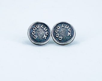 Good Luck Stud Earrings