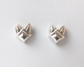 Small Fox Stud earrings— Made to Order