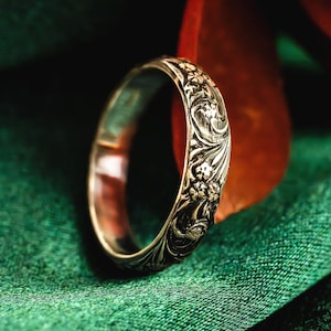 Victorian Garden Ring-Sterling Silver