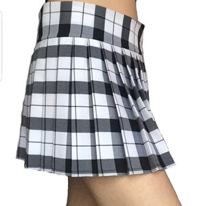 MICRO MINI Skirt Plaid Pleated (NewCastle)