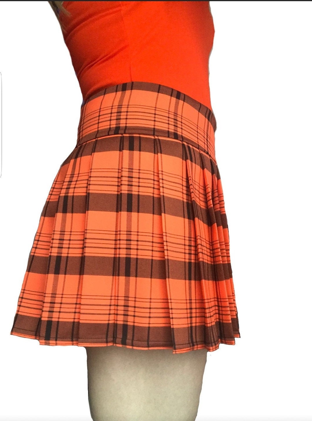 MICRO MINI Skirt Plaid Pleated brisbane - Etsy