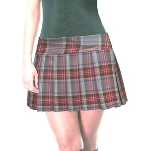 REGULAR MINI Skirt Plaid Pleated (Perth)