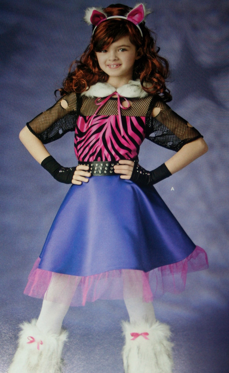 Girl Costume Pattern Sz 714, Simplicity 1350 / S0798 Monster High