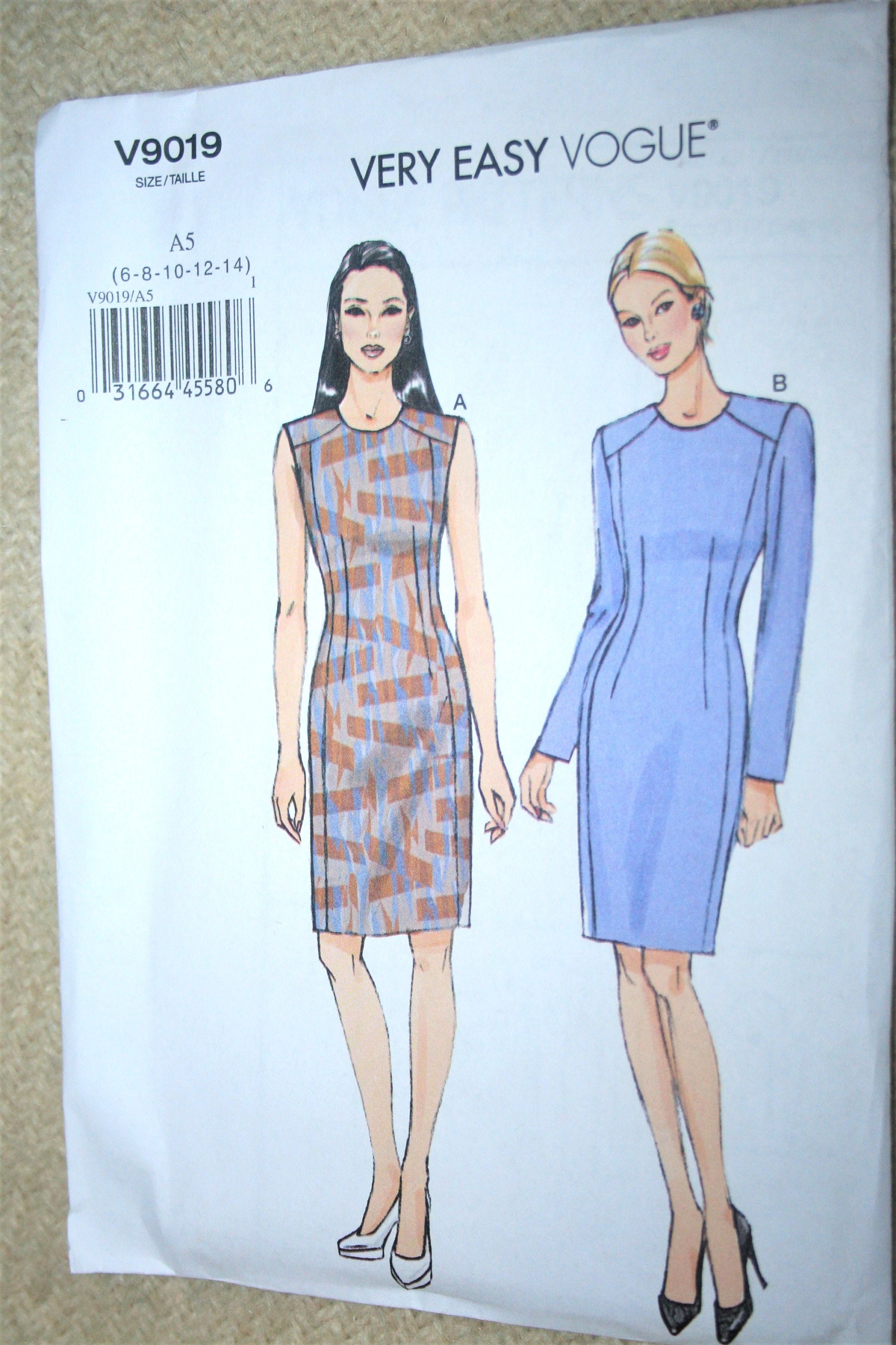 セット販売 Women's Dress Patterns vtg simplicity sewing pattern women dress 6 9019 | eBay