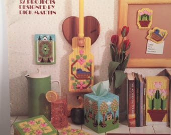 Magnets Boxes Brick Covers Switch Plate Coasters,Door Signs Kleenex Box,Four Seasons Leisure Arts Leaflet 1064 Plastic Canvas Projects