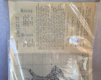 Cross Stitch Kit, Cottage Crafts Kit, Scottish Piper, Scottish Dancer, Designer Carolyn Topp
