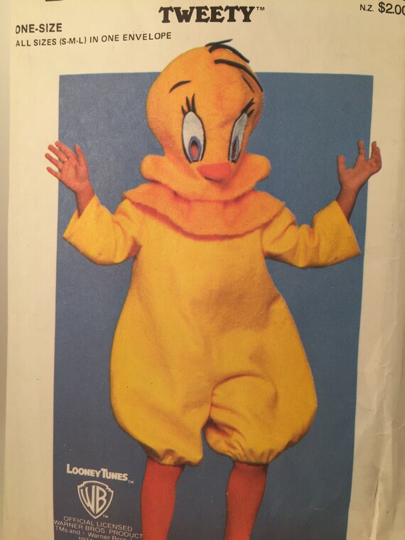 tweety bird baby costume