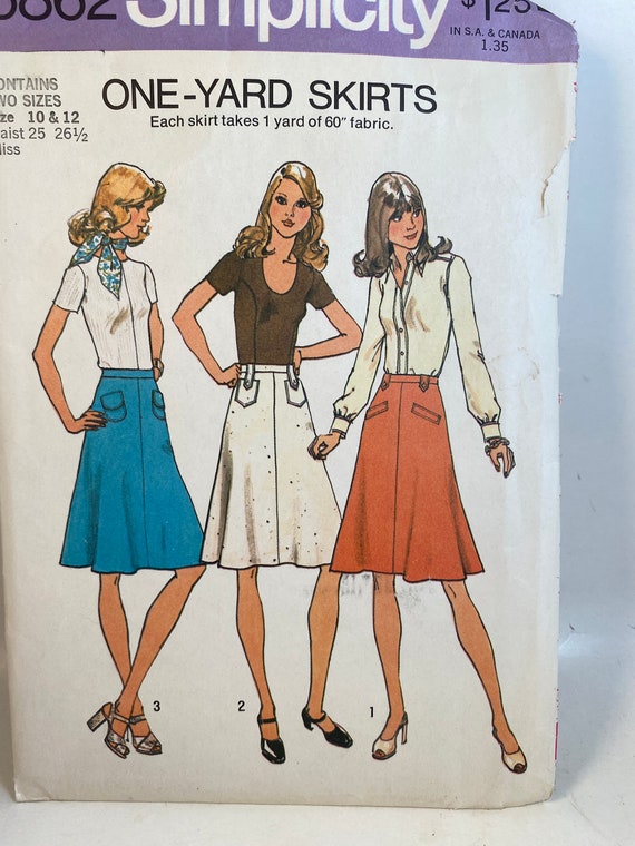 Make a skirt with 1 yard of fabric hotsell