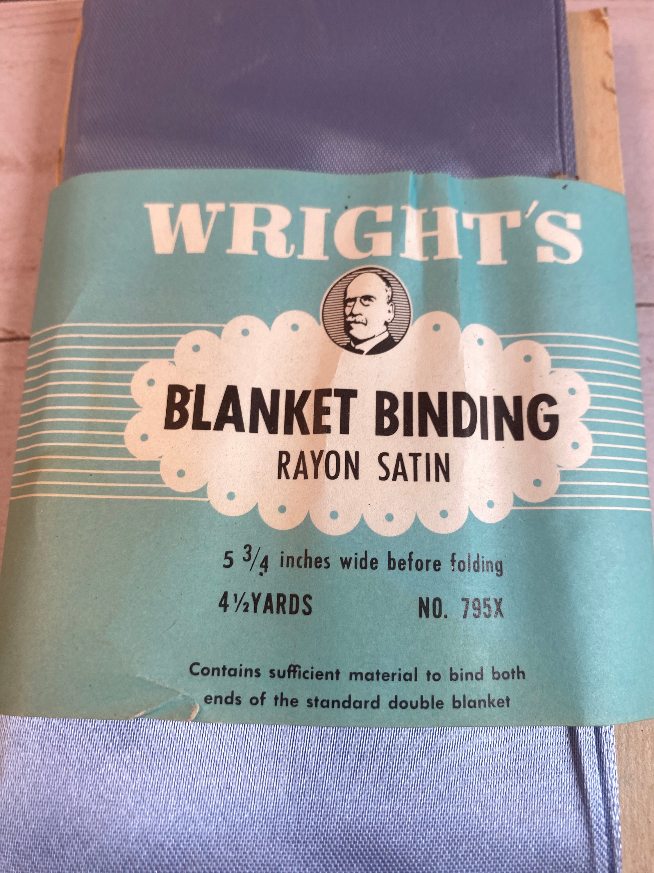 Wrights Satin Blanket Binding 4 3/4 Yards 