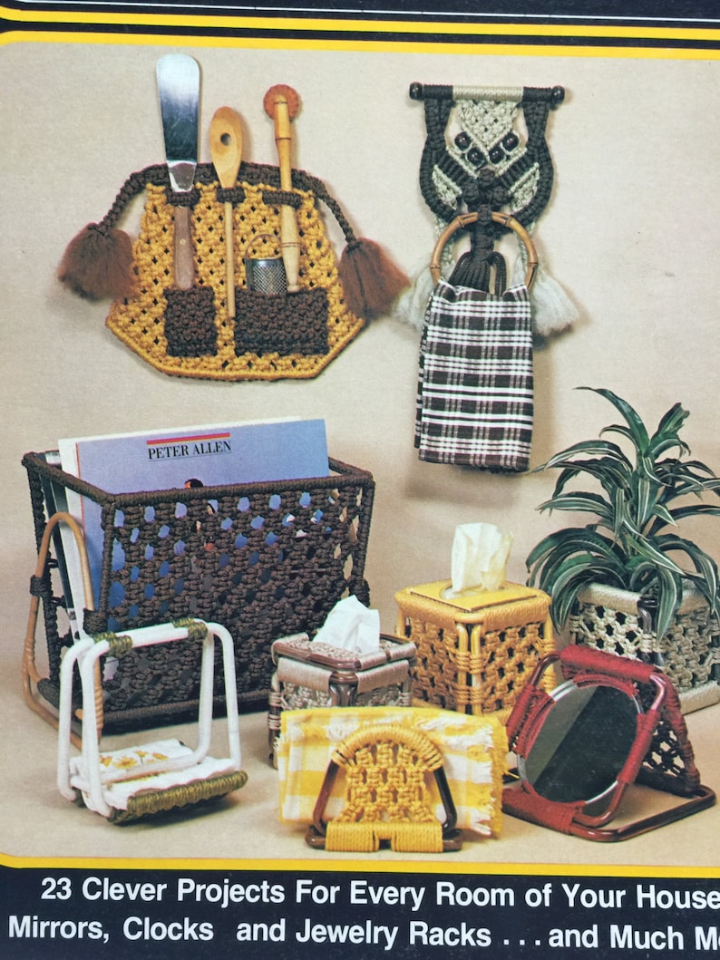 Macrame Necessities Book 23 Clever Projects Image 0