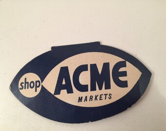 Vintage Acme Markets, Hand Sewing, Needle Pack, Advertising Acme Markets, Shop Acme Markets, Needle Case, Promotional Hand Out, Needles