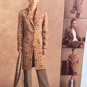 McCall&#39;s 4663 Misses Wardrobe Sewing Pattern: Lined Jacket, Top, Pants, Skirt