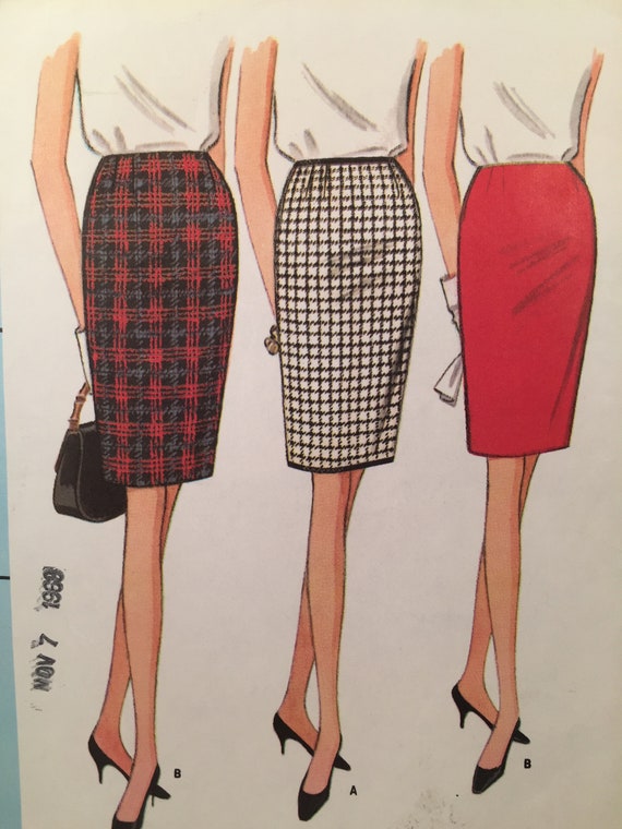 1960s Pencil Skirt McCall's 8467 Sewing 