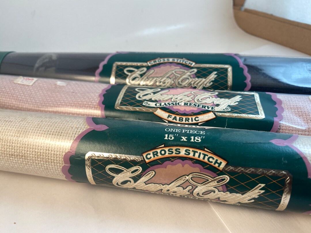 Tube of Charles Craft Classic Reserve Fabric in Oatmeal Color