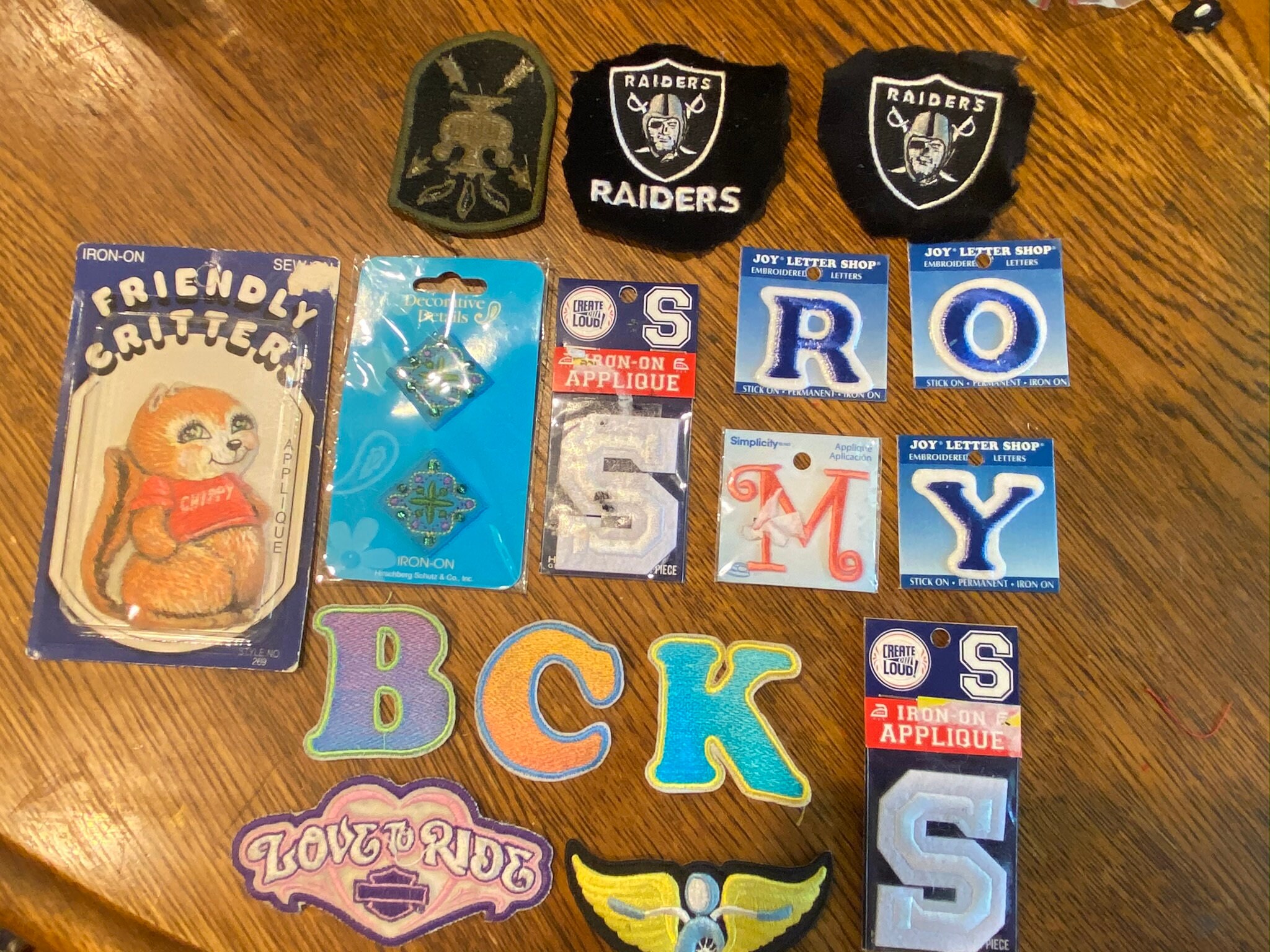 Sew On Applique Patches Wrights Appliques Sewing Notions Etsy