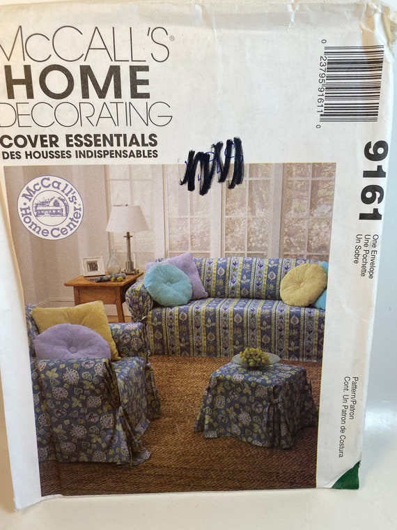 Arm chair cover sewing pattern sale