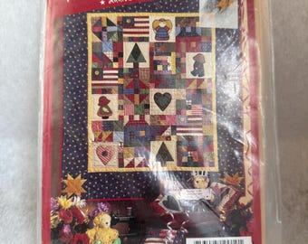 The Little Quilt, Collection,Samplers,  Wall Quilt, Sewing Pattern