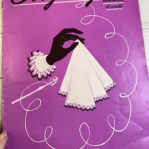Vintage Crochet Edgings Pattern Book: JP Coats Clark No. 236