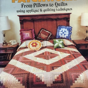 Vintage Patchwork Quilt Patterns Book: Applique & Quilting Techniques, Ready to make quilts