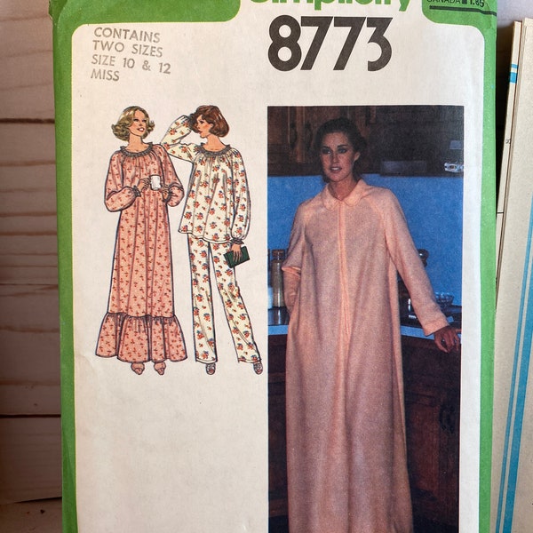 Zipper Robe Pattern Etsy