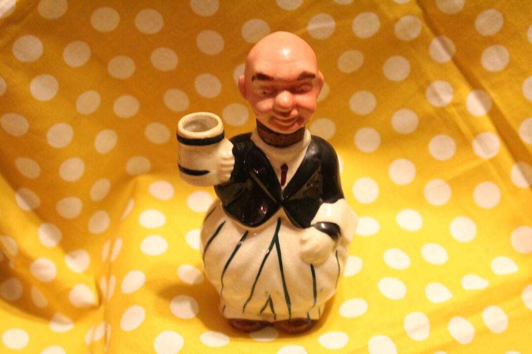 Whimsical Small Vintage Character Pitcher - Etsy