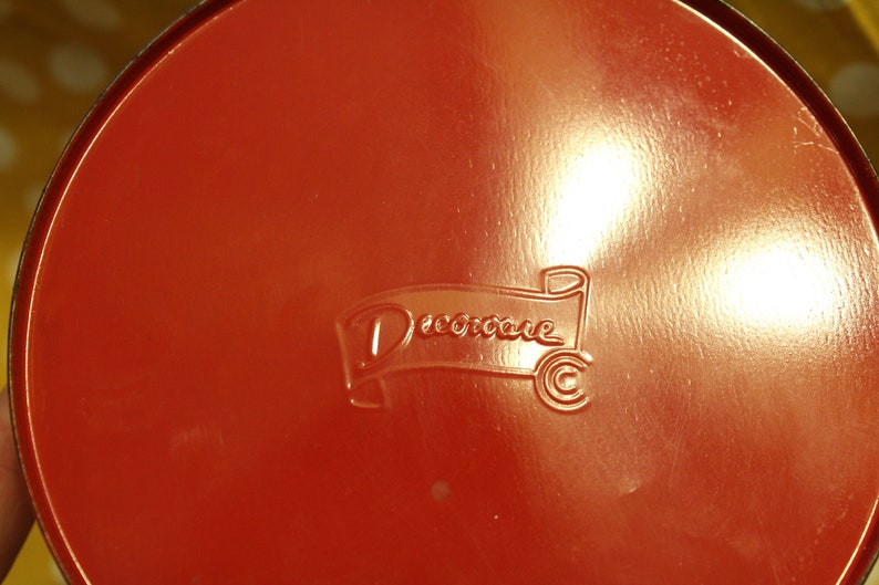 Set of 2 Vintage Decoware Apple and Pear Kitchen Canisters Etsy