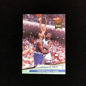Shaquille O&#39;Neal Rookie Card Nrmt-MINT Condition 1992-93 Fleer Ultra #328 1st Year Orlando Magic Nba Shaq Oneal Rc Hall Of Fame