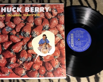 Chuck Berry One Dozen Berrys Mega -Rare NEAR MINT 1958 1st Pressing! Chess LP-1432 Blue Label  R&B Sweet Little Sixteen!