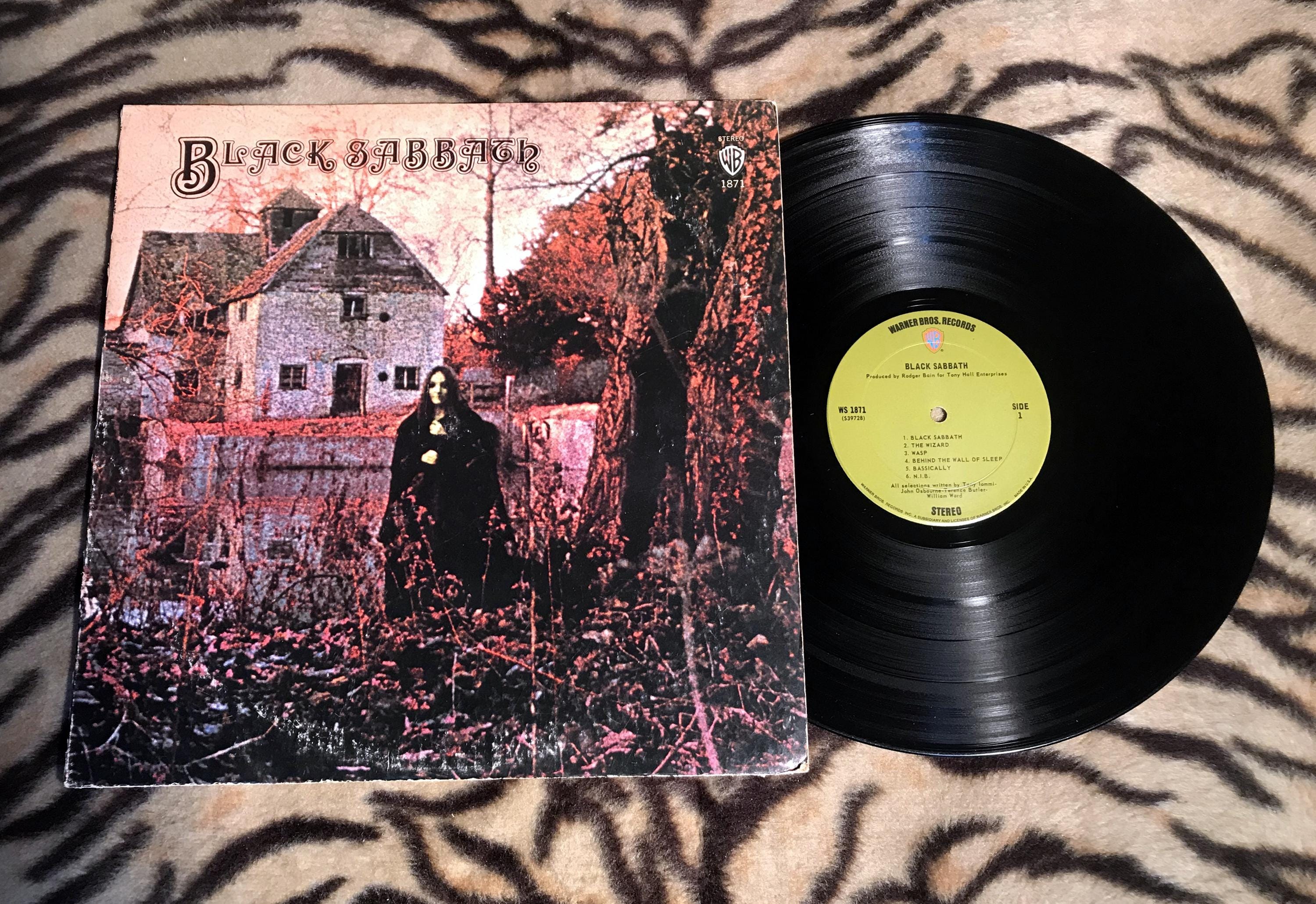 Black Sabbath (1970)　VINYL アナログ　レコード BLACK SABBATH 1970 1st Pressing Vinyl Lp Self-titled Debut